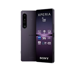 Sony Xperia 1 IV Smartphone Android, Téléphone Portable 6.5 Pouces 21:9 CinemaWide 4K HDR OLED Taux de rafraichissement de 120Hz Véritable Zoom Optique rêvetement Zeiss T* (Violet) - Publicité