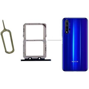 iSkyce Tiroir Double Nano Sim Bleu pour Smartphone Huawei Honor 20 Pro et 1 clé pin - Publicité