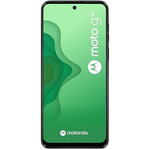 Motorola MOTO G14 4G RAM 4 GB, 128GB Bleu Ciel, Smartphone déverrouillé, écran 6,5'', batterie 5000 mAh, chargeur, câble USB et coque de protection, Version FR - Publicité