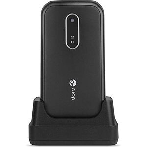 Doro 6620 Téléphone portable 3G à clapet avec de grands boutons pour personnes âgées avec écran 2,8", bouton d'urgence et localisation GPS - Publicité