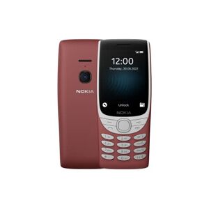 Nokia 8210 4G téléphone, connectivité 4G, Grand écran, Lecteur MP3 intégré et Radio FM sans Fil, Jeu Classique Snake Rouge - Publicité
