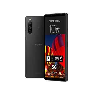 Sony Xperia 10 IV XQCC54C0B.YD (smartphone 5G, écran OLED, triple caméra, port audio 3,5 mm, batterie 5000 mAh, double SIM hybride) Noir - Publicité