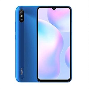 Xiaomi Redmi 9A Smartphone 2GB RAM 32GB ROM Téléphone Portable,Écran 6.53” HD+ MTK Helio G25 Processeur à Huit cœurs,Dual SIM+Micro-SD,13 MP Caméra AI Face Unlock Version Globale (Bleu) - Publicité