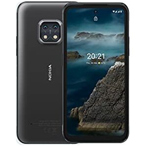 Nokia XR20, écran 6.67″ Full HD+, Double Appareil Photo 48MP avec Optique ZEISS, Charge Rapide 15W sans Fil et 18W, RAM 4GB/ ROM 64GB, utilisable avec Les Mains mouillées et des Gants Noir - Publicité