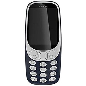 Nokia 3310 Téléphone portable débloqué GSM (Ecran 2,4 pouces, ROM 32Go, Double SIM Appareil photo 2MP) Bleu Nuit - Publicité