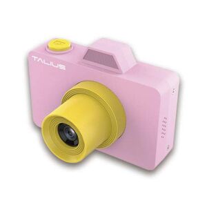TALIUS Appareil Photo numérique Pico Kids 18 MP 720P (Cadeau tarj. mSD 32 Go) (Rose - Publicité