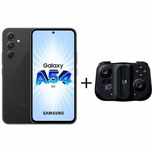 Samsung Pack Galaxy A54 5G 128Go Noir + RAZER Manette de jeu Kishi V2 - Publicité