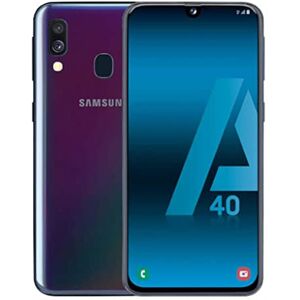 Samsung Galaxy A40 64Go Noir Dual SIM Unlocked (Reconditionné) - Publicité