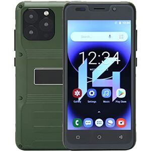 Bewinner Téléphone Portable débloqué 3G Robuste, écran FHD IPS de 5,0 Pouces, 4 Go de RAM 32 Go de ROM, Smartphone Android 10, Batterie 5000 MAh, Smartphone débloqué Dual Sim GSM (Vert) - Publicité