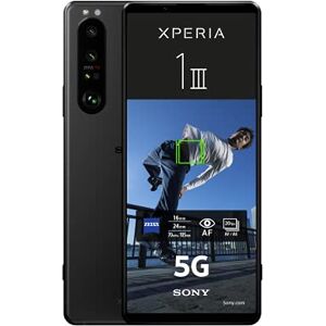 Sony Xperia 1 III, Smartphone Android, Téléphone Portable 5G, Ecran 6.5" 21:9 CinemaWide 4K HDR OLED 120Hz 4 objectifs ZEISS T* Noir, Version FR - Publicité