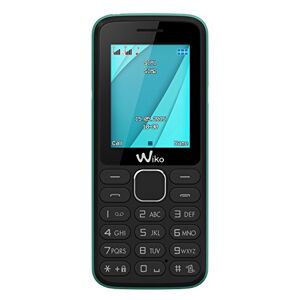 Wiko Lubi 4 Blister Téléphone portable débloqué 2G (Ecran: 1,7 pouces 64 Mo Double SIM) Noir/Mint - Publicité