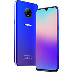 DOOGEE Smartphone,  X95 Android 10 Telephone Portable Debloqué, Ecran 6.52 Waterdrop, Batterie 4350mAh, 13MP+2MP+2MP+5MP Triple Caméra, 16Go, Reconnaissance de Visage, 4G Telephone Portable, Blue - Publicité