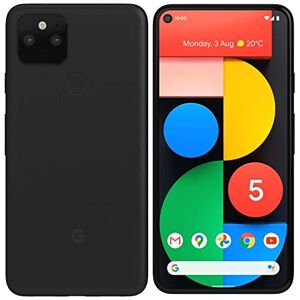 Google Pixel 5 Smartphone Portable Débloquée 5G (Ecran 6" 128 Go Android) Just Black (Noir) (Reconditionné) - Publicité