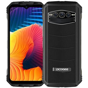 DOOGEE 5G Téléphone Incassable V30, eSIM, Dimensity 900 8Go+256Go, 6.58'' 120Hz FHD+, 108MP Triple AI Caméra(20MP Vision Nocturne), 10800mAh Batterie, Android 12 IP69K Etanche Smartphone, NFC Noir - Publicité