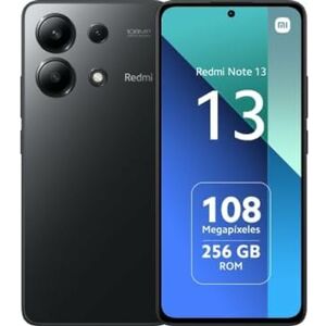 Xiaomi REDMI NOTE 13 4G, Ecran 6.67'', Batterie mAh 5000, Mémoire ROM 256GO,RAM 8GO, Android 13, Snapdragon®685, Midnight Black - Publicité