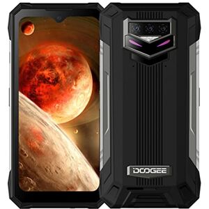 DOOGEE S89 Pro Android 12 Téléphone Incassable, Batterie 12000mAh, Helio P90 8Go+256Go, 64MP Triple Caméra (20MP IR Vision Nocturne), Smartphone Etanche IP68, 6,3" FHD+, Charge sans Fil GPS NFC Noir - Publicité