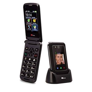 TTfone Titan TT950 Whatsapp 3G écran Tactile Senior téléphone Mobile Flip Grand Bouton Facile et Simple à Utiliser (Seulement téléphone) - Publicité