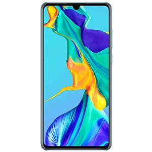 Huawei P30 Smartphone débloqué 4G (6,1 pouces 6/128Go Double Nano SIM Android 9) Breathing crystal, Blanc Nacré - Publicité