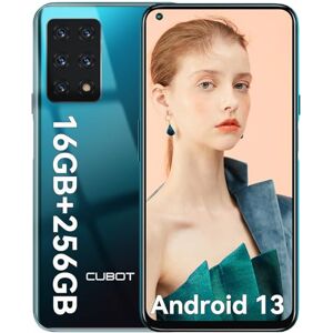 CUBOT X30P Smartphone 16Go RAM 256Go ROM Android Téléphone 6,4" Display 4200mAh 48MP+32MP Caméra 4G Double SIM Telephone Portable NFC GPS OTG Dégradé Vert - Publicité