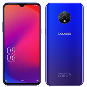 DOOGEE 4G Smartphone Android 10 (2020),  X95 Telephone Portable Debloqué, Ecran 6.52’’ HD + Waterdrop, Batterie 4350mAh Charge Rapide, 2Go+16Go, 13MP+2MP+2MP+5MP, GPS Reconnaissance de Visage Bleu - Publicité