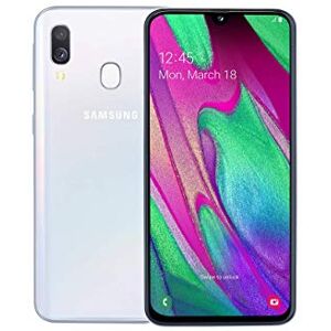 Samsung Galaxy A40 4G 5,9" Smartphone 4 Go de RAM 64 Go débloqué Double SIM Blanc A (reconditionné) - Publicité