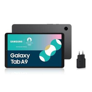 Samsung Galaxy Tab A9 Tablette Android, 128 Go de Stockage, Grand écran de 8.7", Wifi, Son riche, Anthracite, avec Chargeur secteur rapide 25W inclus (version FR) - Publicité