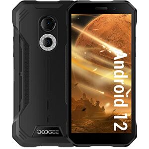 DOOGEE S51 (2023) Téléphone Portable Incassable, 4Go+64Go(TF512Go), Android 12, Batterie 5180mAh, Écran 6.0" HD+,NFC Supporte, 12 MP Double Caméra Arrière Smartphone Antichoc Étanche Noir - Publicité