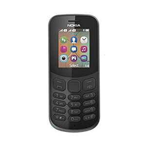 Nokia 130 Téléphone portable débloqué GSM (Ecran 1,8 pouces, ROM 32Go, Double SIM Appareil photo 1MP) Noir - Publicité