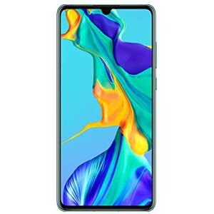 Huawei P30 Smartphone débloqué 4G (6,1 pouces 6/128Go Double Nano SIM Android 9) Bleu aurora - Publicité