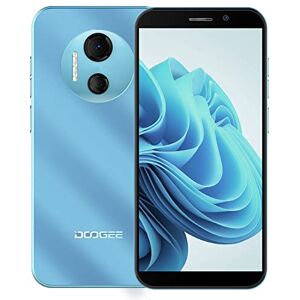 DOOGEE X97 Pro(2023) Telephone Portable, 4GB+64GB Smartphone Pas Cher, Android 12 256GB(SD), 4200mAh Batterie, 6,0" HD+ Smartphone debloqué 4G Double SIM, Double caméra 12MP, NFC/OTG/5G WiFi Blue - Publicité