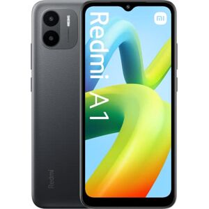 Xiaomi Redmi A1 Smartphone 4G, Grand écran HD+ 6,52", Batterie 5000 mAh, Double caméra 8 MP, 32 Go, Noir - Publicité