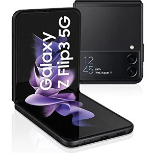 Samsung Galaxy Z Flip3, Téléphone mobile 5G 256Go Noir, Carte SIM non incluse, smartphone Android, Version FR - Publicité