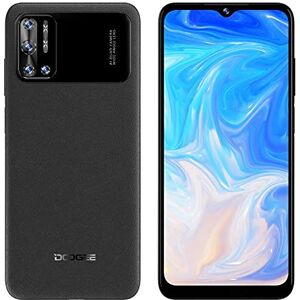 DOOGEE N40 Pro Android 11 Smartphone Débloqué, Octa-Core 6Go+128Go, 6,52 '' HD+ Telephone Portable, Batterie 6380mAh, Caméra Quatre 20MP, Caméra Frontale 16MP, Empreinte Digitale Dual SIM GPS Noir - Publicité