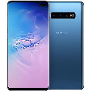 Samsung Galaxy S10+ Smartphone portable débloqué 4G (Ecran : 6,4 pouces Dual SIM 128GO Android) Version Française (Reconditionné) - Publicité