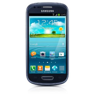 Samsung Galaxy S3 mini GT-I8190 Smartphone Android 4.1 GSM/HSPA+ 8Go Bluetooth Wifi Bleu métallique - Publicité