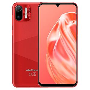 Ulefone 3G Téléphone Portable Debloqué Note 6, 8,5mm Ultra Mince Dual SIM Smartphone,Écran HD+ 6,1'',Fente pour 3 Cartes, Android 11 Go,1Go + 32Go,Caméra 2MP+5MP,Déverrouillage du Visage GPS Rouge - Publicité