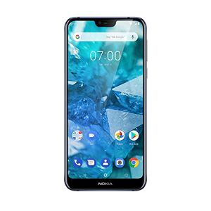 Nokia 7.1 Smartphone Débloqué (Ecran : 5,8 pouces 32Go ROM 3Go RAM Dual SIM ) Bleu [Version Française] - Publicité