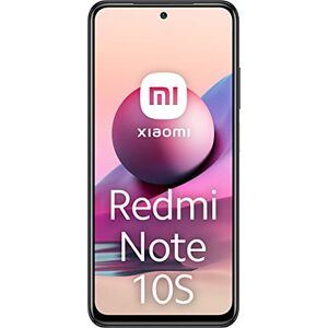 Xiaomi Redmi Note 10S Smartphone RAM 6 GB ROM 128 GB 6,43 '' AMOLED DotDisplay 64 MP Kamera 33 W Schnellladung MediaTek Helio G95 3,5 mm Kopfhörerbuchse 5000 mAh (typ) Akku Grau [Globale Version] - Publicité
