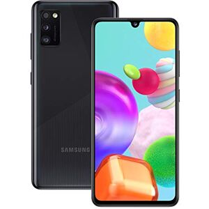 Samsung Galaxy A41 Smartphone débloqué (Super AMOLED Double SIM 4 Go RAM, 64 Go ROM Android 10.0) Noir - Publicité