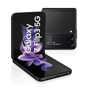 Samsung Galaxy Z Flip3 5G 256 Go Version Française, smartphone Android pliable, débloqué, Ecouteurs inclus, noir - Publicité