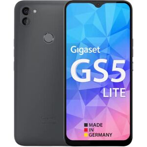 Siemens Smartphone  GS5 LITE Dual camera 48MP Batterie amovible 4500mAh charge rapide Processeur Octo-Core processor 4GB RAM + 64GB mémoire interne Android 12, Dark Titanium Grey - Publicité