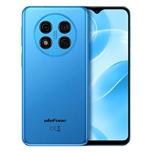 Ulefone Note 15 3G Téléphone Portable, Emplacement pour 3 Cartes, 5Go+32Go, Android 12 Smartphone Débloqué Dual SIM, 6,22'' HD+, Caméra 8MP+5MP, Batterie 4000mAh, Déverrouillage du Visage GPS Bleu - Publicité