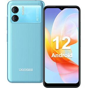 DOOGEE X98 Téléphone Portable, Android 12, Écran 6.52" HD+, 4200mAh Batterie, 8MP+5MP Caméra Smartphone Débloqué 4G, 3Go+16Go(SD 1To) Helio A22, Face ID/Double SIM/OTG/WiFi/GPS/Garantie 2 Ans-Bleu - Publicité