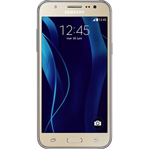 Samsung Galaxy J5 Smartphone débloqué 4G (Ecran: 5 pouces 8 Go Simple Micro-SIM Android 5.1 Lollipop) Or - Publicité
