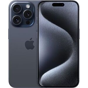 Apple iPhone 15 Pro (256 Go) Titane Bleu (Reconditionné) - Publicité