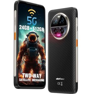 Ulefone Armor 23 Ultra Téléphone Portable Incassable 5G(2024), 24Go + 512 Go, Dimensity 8020, Satellitare GPS SMS, Smartphone Incassable Android 13, 5280mAh/120W, 6.78"FHD+/120Hz, 64MP Nocturne Vision - Publicité