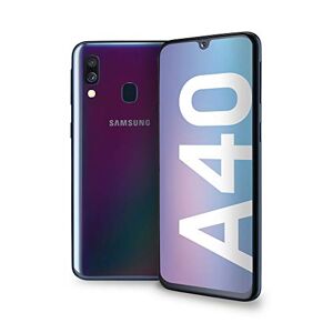 Samsung Galaxy A40 Smartphone Portable Débloquée Enterprise Edition 4G (Ecran : 5,9" 64 Go/4 Go Android 9.0) Noir (Reconditionné) - Publicité