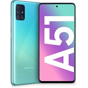 Samsung Galaxy A51 Smartphone débloqué 4 Go/128 Go, Double Sim Bleu (Prism Crush Blue) - Publicité