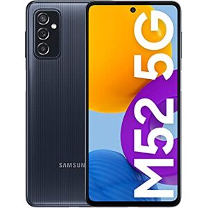 Samsung Smartphone  Galaxy M52 5G sans contrat Android 128 Go Noir - Publicité