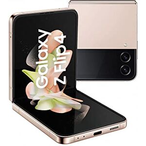 Samsung Galaxy Z Flip4, Téléphone Portable 5G, Carte SIM non incluse, Android, Smartphone Pliable, 512 Go, Or Rose, Extension garantie 12 mois offerte [Exclusivité Amazon] Version FR - Publicité